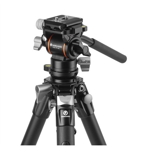 Vanguard Alta Pro 3VLT 235AV10 - Trípode de vídeo compacto de aluminio, rótula Veo PV-10