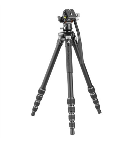 Vanguard Alta Pro 3VLT 235AV10 - Trípode de vídeo compacto de aluminio, rótula Veo PV-10
