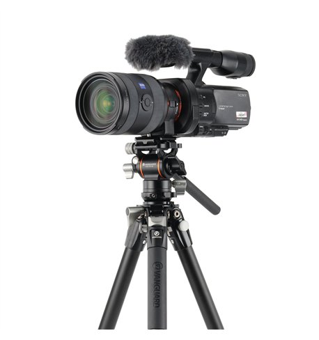 Vanguard Alta Pro 3VLT 235AV10 - Trípode de vídeo compacto de aluminio, rótula Veo PV-10