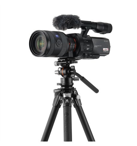 Vanguard Alta Pro 3VLT 235AV12 - Trípode de vídeo compacto de aluminio, rótula Veo PV-12