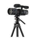 Vanguard Alta Pro 3VLT 235AV12 - Trípode de vídeo compacto de aluminio, rótula Veo PV-12