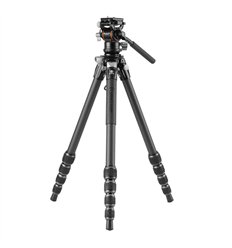 Vanguard Alta Pro 3VLT 235CV10 - Trípode de vídeo compacto de carbono, rótula Veo PV-10