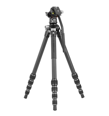 Vanguard Alta Pro 3VLT 235CV10 - Trípode de vídeo compacto de carbono, rótula Veo PV-10