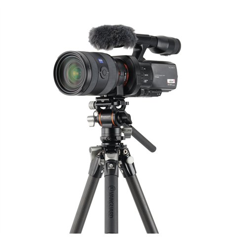 Vanguard Alta Pro 3VLT 235CV10 - Trípode de vídeo compacto de carbono, rótula Veo PV-10