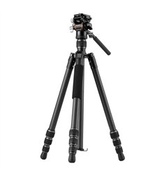 Vanguard Vesta GO 234CV10 - Trípode de viaje de carbono, rótula de vídeo