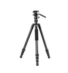 Vanguard Vesta GO 264CV12 - Trípode de viaje de carbono, rótula de vídeo