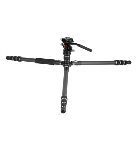 Vanguard Vesta GO 264CV12 - Trípode de viaje de carbono, rótula de vídeo
