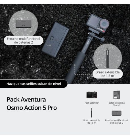 Cámara DJI OSMO Action 5 Adventure combo