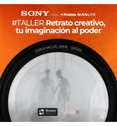 Taller Retrato creativo, tu imaginación al poder con Jorge Miguel Jaime