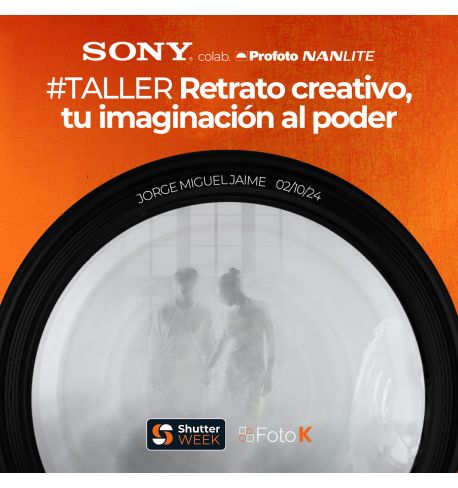 Taller Retrato creativo, tu imaginación al poder con Jorge Miguel Jaime