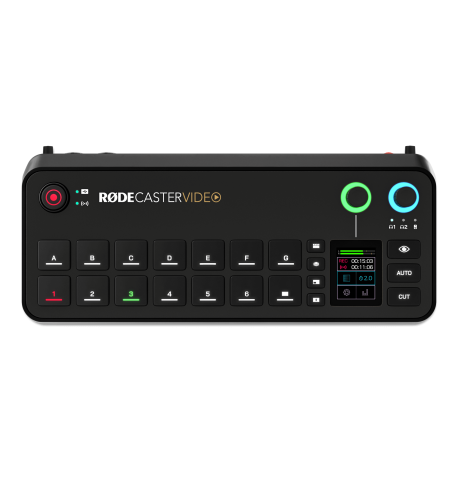 RODE RODECaster Video | Consola para producción audiovisual