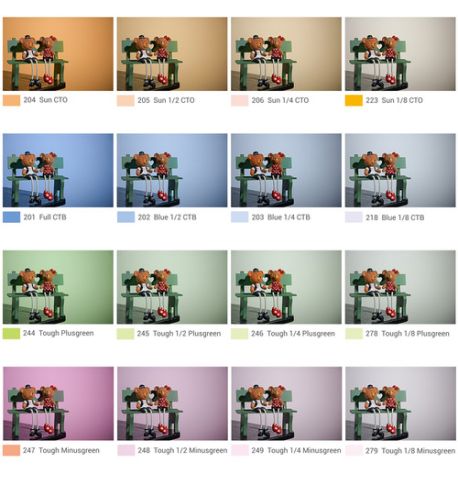 Godox Juego de ajuste de temperatura de color V-11T