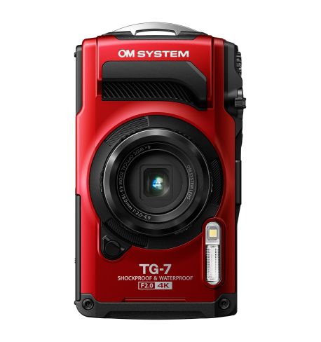 Cámara OLYMPUS Tough TG-7 Red