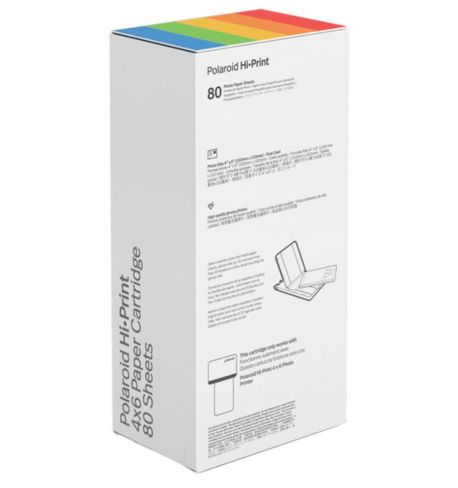 Polaroid Papel para Hi-Print 80 hojas 4x6