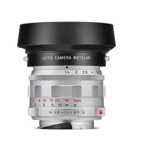 LEICA SUMMILUX-M 50 f/1.4 Silver chrome finish  | 11714