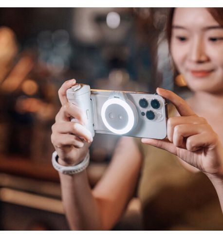 Luz LED compacta para selfies  (gris brumoso) PGYTECH