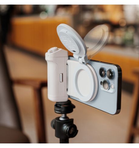 Luz LED compacta para selfies  (gris brumoso) PGYTECH