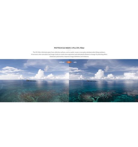 Juego de filtros ND-PL (Profesional) para DJI Mavic 3 Pro PGYTECH