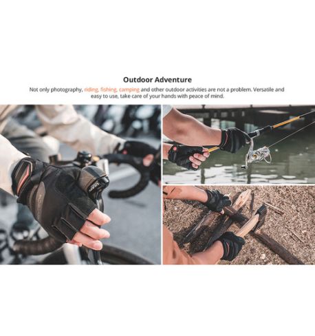 PGYTECH Guantes de fotografía (sin dedos) L