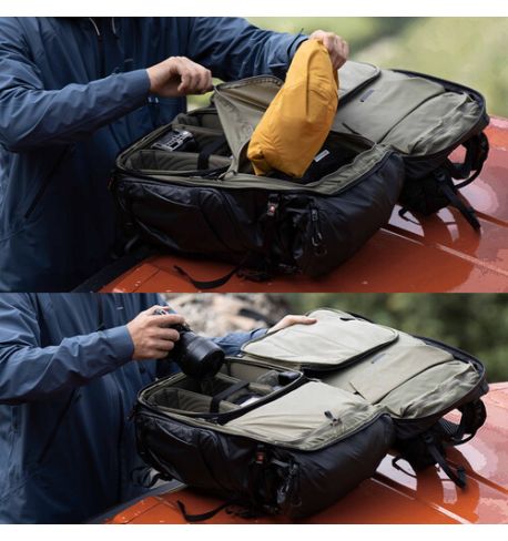 Mochila OnePro Flex de 30 l (negro espacial) + inserto M PGYTECH