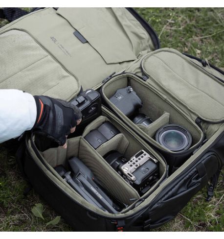 Mochila OnePro Flex de 50 l (negro espacial) + Inserto L PGYTECH