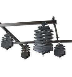 NANLITE - Kit de railes techo con 4 Pantógrafos de 3,0m