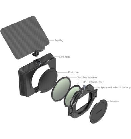 SmallRig 4411 Caja mate con abrazadera ajustable y kit VND