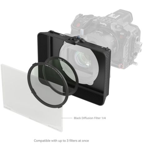 SmallRig 4411 Caja mate con abrazadera ajustable y kit VND