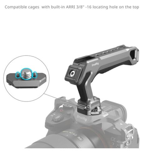 SmallRig 4483 HawkLock H21 Abrazadera y placa superior de liberación rápida