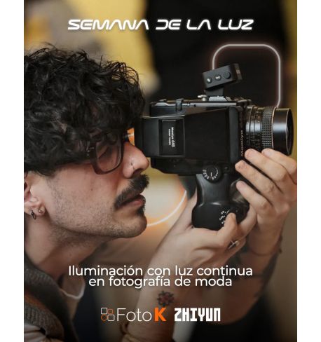 Taller Iluminación con luz continua en fotografía de moda