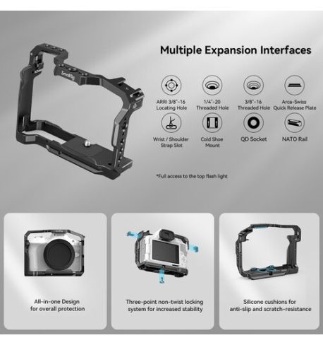 SmallRig 4214 Jaula completa para Canon R50