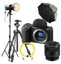 Kit fotografía gastronómica SONY ZV-E10 II con Luz Led