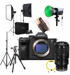 SONY Kit fotografía gastronómica A7 IV con Luz Led Advanced