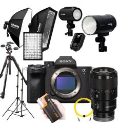 SONY Kit fotografía gastronómica A7 IV con Flash Advanced