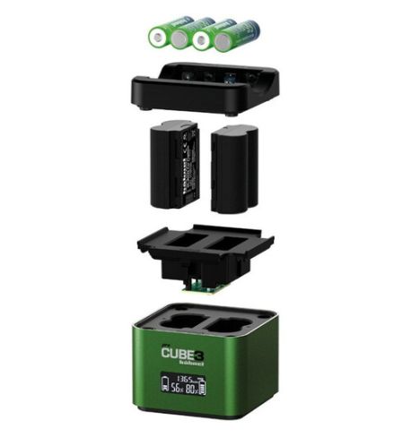 HÄHNEL Cargador ProCube 3 para Fujifilm