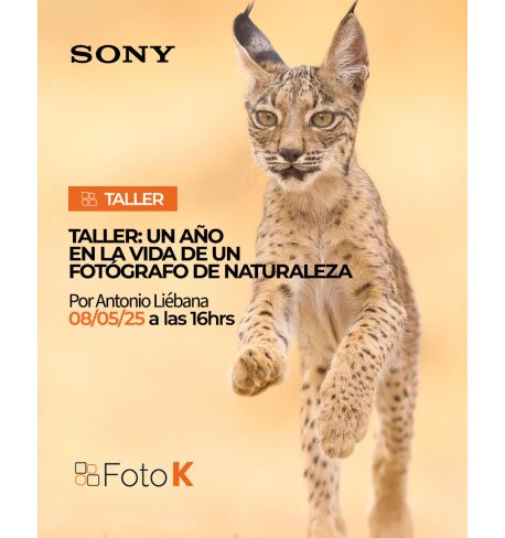 Taller Antonio Liébana-SONY, un año en la vida de un fotógrafo de Naturaleza
