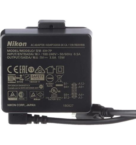 NIKON EH-7P Cargador con Adaptador de CA y cable USB-C