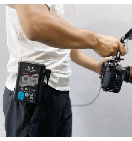 SmallRig Mini V-Lock Battery Plate with Belt Clip 2990