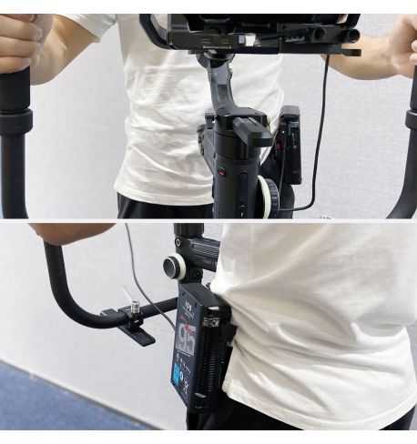 SmallRig Mini V-Lock Battery Plate with Belt Clip 2990