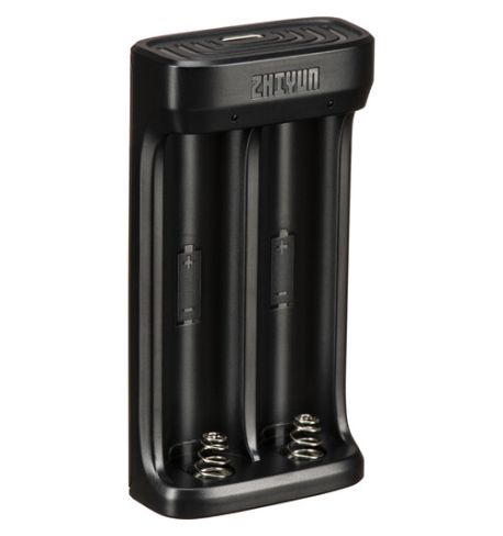 Zhiyun Cargador para 2 baterías 18650 (ZHNH008)