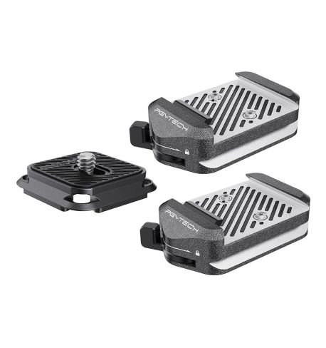 PGYTECH ABRAZADERA LIB. RÁPIDA TIPO ARCA V2 SET