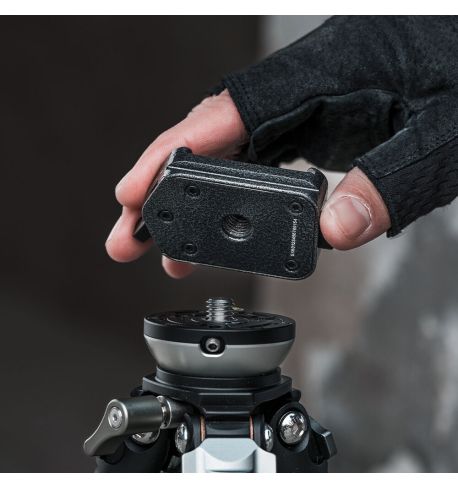 PGYTECH Abrazadera y placa de liberación rápida tipo Arca (paquete de 2)