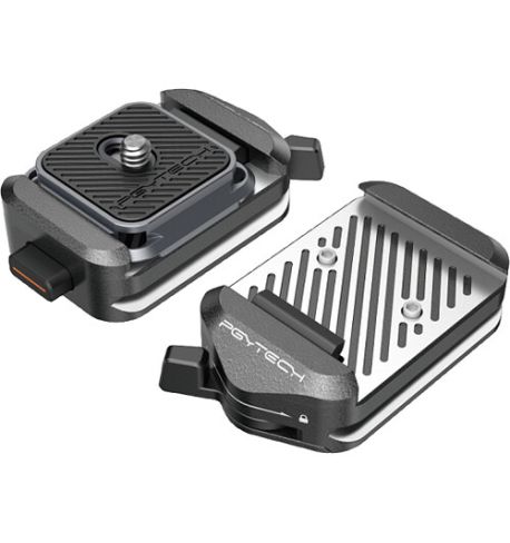 PGYTECH Abrazadera y placa de liberación rápida tipo Arca (paquete de 2)