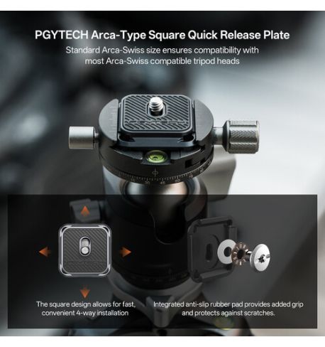 PGYTECH  Abrazadera de liberación rápida para correa hombro