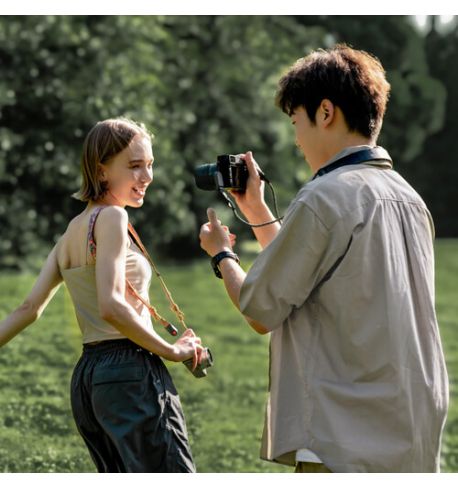 PGYTECH Air Correa de hombro para cámara (Geométrico tribal) S