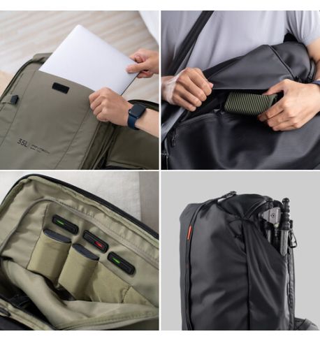 PGYTECH Mochila de viaje OneMo de 35 l (Verde oliva)