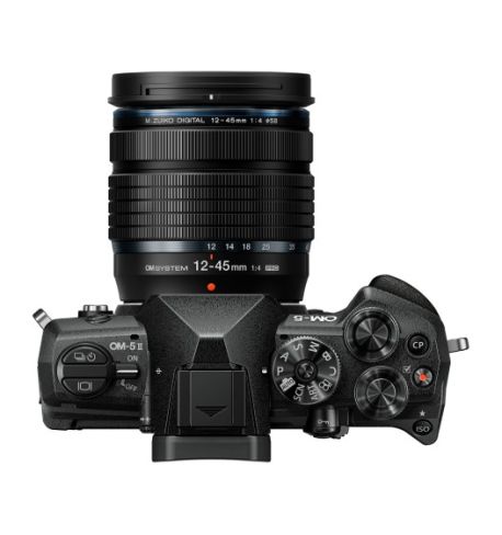 Cámara OM System OM-5 Mark II + 12-45mm Black