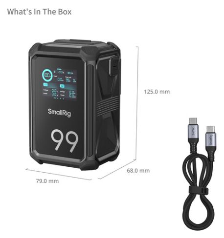 SmallRig batería X-Touch (99 Wh, montura en V)