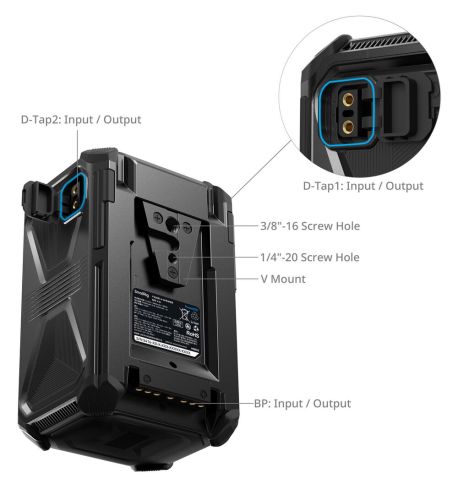 SmallRig batería X-Touch (99 Wh, montura en V)