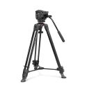 Kit vídeo trípode MVT502AM twin aluminio con rótula fluida 500X